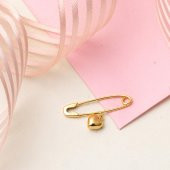 Kalpli Altın Çocuk İğnesi thumbnail 3