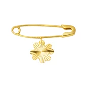 Yoncalı Altın Çengel Çocuk İğnesi thumbnail 1