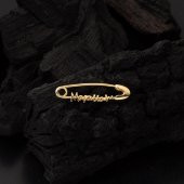 Maşallah Yazılı Altın Çengelli İğne thumbnail 2