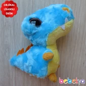 Yoohoo Lisanslı Peluş Dinozor T-Rex Peluş 20cm Mavi Dinazor Peluş - 5