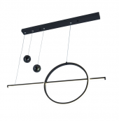 TT Aydınlatma TT026-SY  Mat Siyah Led Avize thumbnail 6