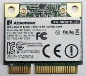 RT3290 AW-NB087H-LE Mini PCIe Kablosuz Wifi Bluetooth Kartı - 1