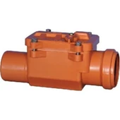 Atık Su Çekvalf Kilitlenebilir 125lik Pvc ÇekValf Rögar Klapesi - 1