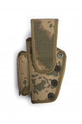 Jandarma Kamuflaj Asker Tabanca Kılıfı - 9 mm Çıt Çıtlı Askeri Kılıf - 2