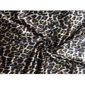 Leopar Desenli Lyc Saten Baskılı Kumaş (METRE) Esta 201500529-v1 - 1