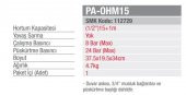Palmera PA-OHM15 Otomatik Hortum Makarası 15M Geri Sarımlı - 2