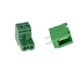 2 Pin 5.08mm Geçmeli Klemens (Dişi+Erkek) Set - 1