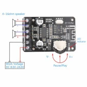 XY-P15W Bluetooth Amfi Modülü Amplifikatör Devresi - 2