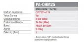 Palmera PA-OHM25 Otomatik Hortum Makarası 25M Geri Sarımlı - 2