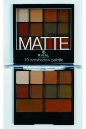 Matte Professional 10lu Far Paleti No:1 - 1