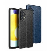 Smody Samsung Galaxy A33 5g Kılıf Silikon Niss Deri Görünümlü Kamera Korumalı thumbnail 1