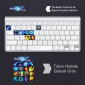 Nunu ve Willump Klavye Sticker Set - 1