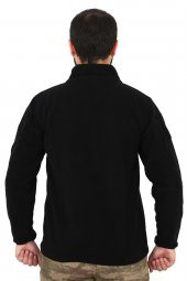 Outdoor Erkek Siyah Polar Hırka - Tactical Mont - 4