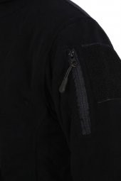 Outdoor Erkek Siyah Polar Hırka - Tactical Mont - 5