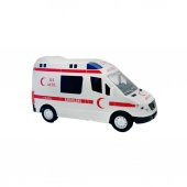 Canali Toys Eğitici Sesli Işıklı Sesli Pilli Oyuncak Ambulans - 3