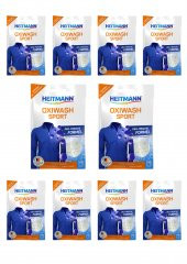 OxiWash Sport, Spor ve Fonksiyonel Kıyafetler için Leke Çıkarıcı Hijyen Sağlayıcı Toz 50 g x 10 Adet - 1