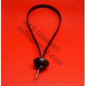 Tokalı Düğme Başlıklı, Kablo Bağı Plastik Cırt Kelepçe 7.6X380 mm 100 Adet - 4