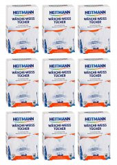HEITMANN Çamaşır Beyazlatıcı Mendili Pratik Kullanım X 9 Kutu - 1