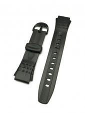 Casio F-200W Orijinal Siyah Silikon Saat Kayışı - 1