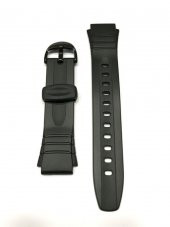 Casio F-200W Orijinal Siyah Silikon Saat Kayışı - 2
