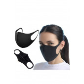 ZM48RJ SİYAH CERRAHİ YIKANABİLİR MASKE - 1