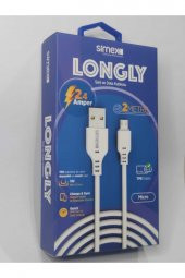 Longly 2.4 Amper 2 Metre Micro Şarz Ve Data Kablosu - 2