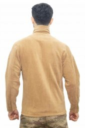 Bej Askeri Taktik Polar Mont - Hırka - 2