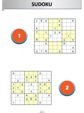 Spiralli ve Renkli Büyük Boy Sudoku Kitabı - Renkli - 2