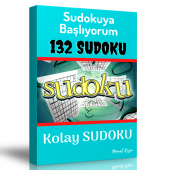 Sudokuya Başlıyorum Spiralli Kitap (132 Seçilmiş Sudoku) - 1