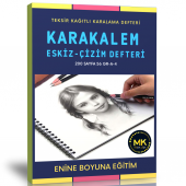 Karakalem Eskiz ve çizim Defteri - 1