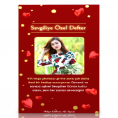 Sevgiliye Özel Defter (Spiralli Özel Defter) - 1