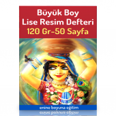 Büyük Boy Lise Resim Defteri (A3 Resim Defteri) - 1