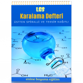 LGS Spiralli Karalama Defteri Teksir Kağıtlı - 1