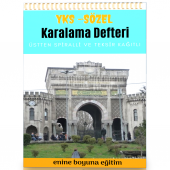 YKS SÖZEL Spiralli Karalama Defteri Teksir Kağıtlı - 1