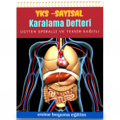 YKS Spiralli Karalama Defteri Teksir Kağıtlı - 1