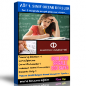 AÖF 1. Sınıf Tüm Ortak Dersler thumbnail 1