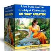 LİSE TÜM SINIFLAR Edebiyat Görüntülü Eğitim Seti (60 Saat Anlatım) thumbnail 1