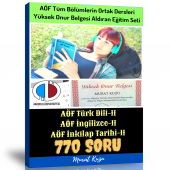 AÖF Tüm Bölümlerin ORTAK Dersleri-2 - 1