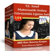 12. Sınıf Matematik Online Görüntülü Eğitim Seti thumbnail 1