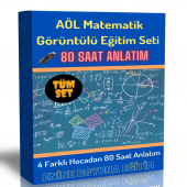 Açık Lise (AÖL) Matematik Görüntülü Eğitim Seti - 1