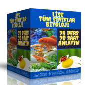 Lise Tüm Sınıflar Biyoloji Görüntülü Eğitim Seti - 1