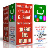 İmam Hatip Lisesi 6. Sınıf Meslek Dersleri Eğitim Seti - 1