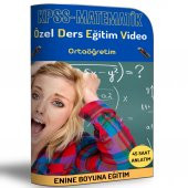 KPSS ORTAÖĞRETİM Matematik Video Eğitim Seti - 1