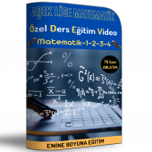 Açık Lise Matematik Özel Ders Eğitim Video Seti - 1