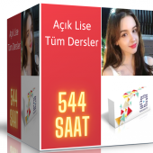 Açık Lise Tüm Dersler Görüntülü Eğitim Seti - 1