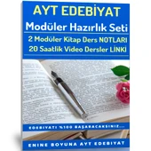 2026 AYT Edebiyat Modüler Set (2 Modüler Kitap + 20 Saatlik Özel Ders Anlatımı) thumbnail 4