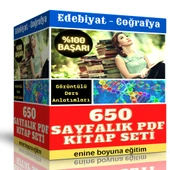 AYT Edebiyat-Coğrafya Hazırlık Kitabı (PDF Ders Notları + Görüntülü Dersler) - 1