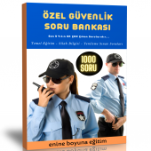 Özel Güvenlik Soru Bankası (Çıkmış ve Çıkacak Sorular) - 1