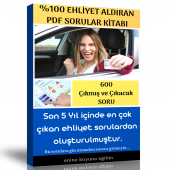 Yüzde Yüz Ehliyet Aldıran PDF Sorular Kitabı - E Kitap - 1
