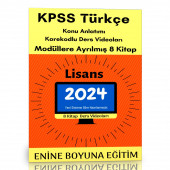 2025 KPSS Lisans Türkçe Modüler Kitap Seti (108) - 1